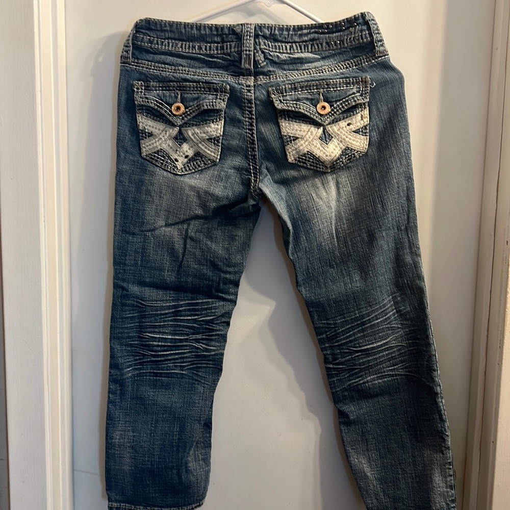 Hydraulic Jean capris size 4